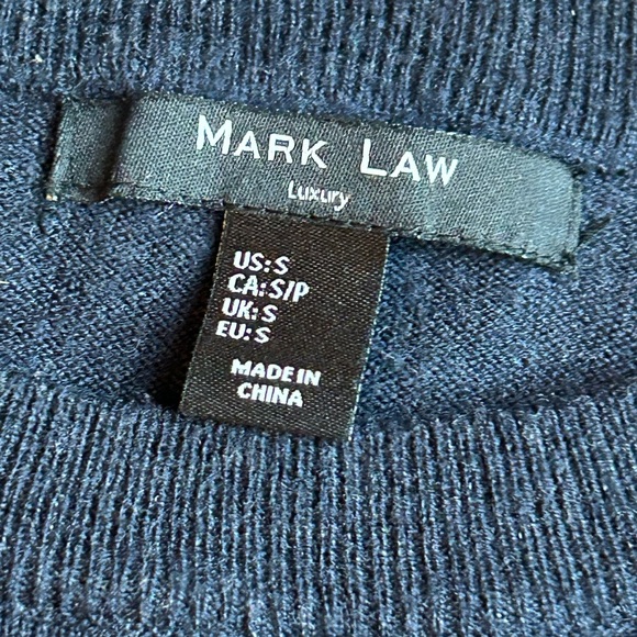 Mark Law Men’s Colorblock Wool Blend Sweater - Picture 3 of 10